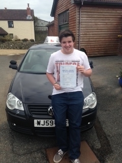 Well done on passing first time :-